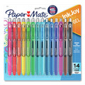 Pens | Paper Mate 1959302 InkJoy Medium 0.7 millimeter Retractable Gel Pen - Assorted Ink/Barrel Colors (14/Pack) image number 0