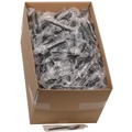 Cutlery | Pactiv Corp. MKFE Individually Wrapped Heavyweight Plastic Meadoware Cutlery Fork - Black (1000/Carton) image number 0