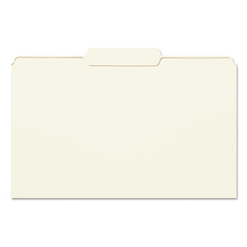 Smead 15332 0.75 in. Expansion 1/3-Cut Tabs Center Position Legal Size File Folders - Manila (100/Box)