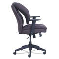 Office Chairs | SertaPedic 48967B Cosset 275-lb. Capacity Ergonomic Task Chair - Gray/Black image number 2