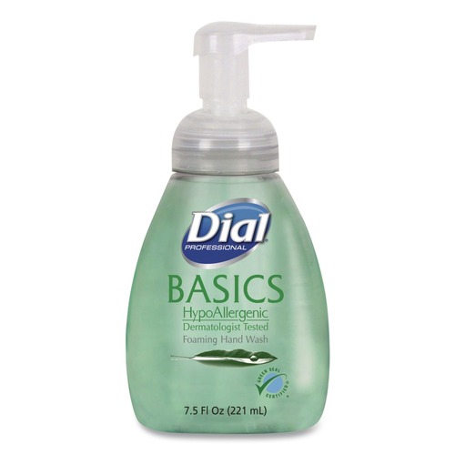 Hand Soaps | Dial Professional 6042 7.5 oz. Basics Hypoallergenic Foaming Hand Wash - Honeysuckle Scent image number 0