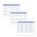 Notebooks & Pads | AT-A-GLANCE SW706-50 12-Month (Jan to Dec): 2026 7 in. x 6 in. Flip-A-Week Desk Calendar Refill with QuickNotes - White Sheets image number 1