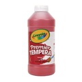 Arts & Crafts Supplies | Crayola 54-1216-038 16 oz Premier Tempera Paint - Red image number 0