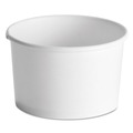 Just Launched | Chinet 71037 Squat Paper 8 oz. - 10 oz. Streetside Design Food Containers - White (1000/Carton) image number 0