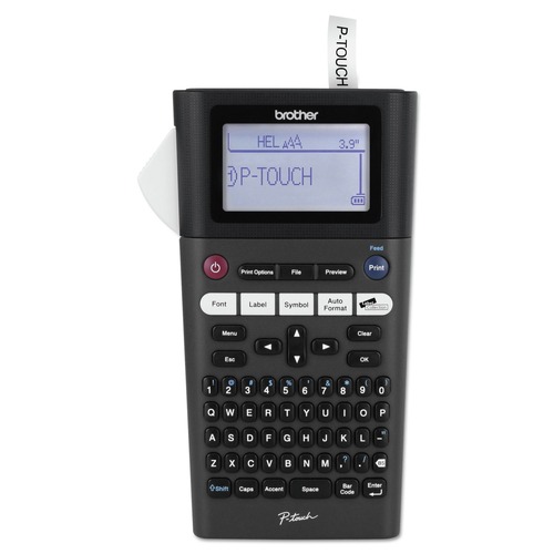Label Makers | Brother P-Touch PTH300LI PT-H300LI 5.25 in. x 8.5 in. x 2.63 in. 5 Lines Rechargeable Take-It-Anywhere Labeler image number 0