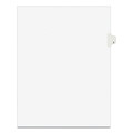 Dividers & Tabs | Avery 11917 11 x 8.5 Avery Style Preprinted Legal Exhibit Side 10-Tab Index Dividers - White (25/Pack) image number 0