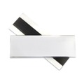 Back to School Sale | C-Line 87247 2 in. x 6 in. Side Load HOL-DEX Magnetic Shelf/Bin Label Holders - Clear (10/Box) image number 1