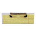 Clipboards | Saunders 21565 0.5 in. Clip Capacity Holds 8.5 in. x 11 in. Sheets Acrylic Clipboard - Clear image number 3