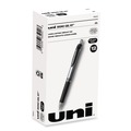 Pens | uni-ball 65940 Signo 0.7 mm Retractable Gel Pen - Black Ink/Silver/Black Barrel/Medium (1-Dozen) image number 0