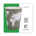  | Eco-Products EP-BNHC12-WD 12 oz. World Art Renewable and Compostable Insulated Hot Cups (600/Carton) image number 8