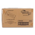 Cutlery | WNA EPS005 EcoSense Renewable PSM Wrapped Plastic Fork/Knife/Napkin/Spoon Cutlery Kit - White (250/Carton) image number 1