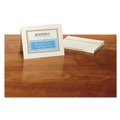 Envelopes & Mailers | Avery 08317 80 lbs. 4.25 in. x 5.5 in. Note Cards with Matching Envelopes for Inkjet Printers - Embossed Matte Ivory (60 Cards, 2 Cards/Sheet, 30 Sheets/Box) image number 1
