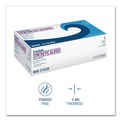 Disposable Gloves | Boardwalk BWK315LCT 4 mil 9.5 in. Long Powder-Free Synthetic Vinyl Gloves - Large, Cream (100/Box, 10 Boxes/Carton) image number 4