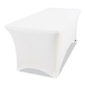 Linen and Table Accessories | Iceberg 16523 iGear 30 in. x 72 in. Polyester Fabric Table Cover - White image number 3