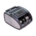Retail Store Supplies | CONTROLTEK 500137 11.41 in. x 9.45 in. x 8.66 in. 1,200 Bills/min Bill Counter with Counterfeit Detection - Charcoal Gray image number 2