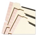 File Folders | Smead 68025 1 Fastener Letter Size Self-Adhesive Folder Dividers with Twin-Prong Fasteners for Top/End Tab Folders - Manila (25/Pack) image number 5