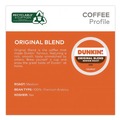 Coffee | Dunkin' 5000380509 K-Cup Pods - Original Blend (22/Box) image number 6