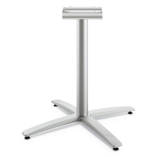  | HON HBTTX30L.PR8 Between Seated-Height 32.68 in. x 29.57 in. X-Base for 42 in. Table Tops - Silver image number 0