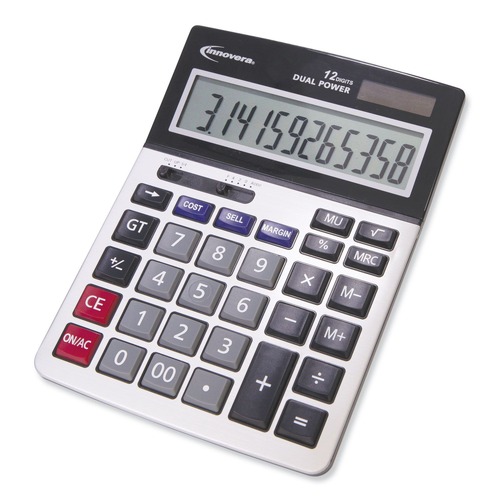 Calculators | Innovera IVR15968 12-Digit LCD Profit Analyzer Calculator image number 0
