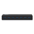 Office Electronics & Batteries | Tripp Lite U360-007 7 Ports Charging Hub 3.0 - Black image number 4
