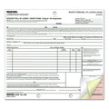 Notebooks & Pads | Rediform 6P695 7 in. x 8.5 in. Short Form Three-Part Carbonless Speediset Bill of Lading (50/Pack) image number 1