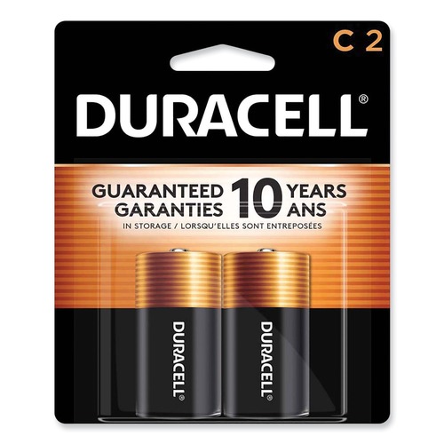 Batteries | Duracell MN1400B2Z CopperTop Alkaline C Batteries (2/Pack) image number 0