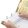 File Folders | Smead 19023 2 in. Expansion Recycled Pressboard Classification Folders - Red Exterior/Legal Size (10/Box) image number 2