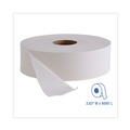 Just Launched | Boardwalk BWK6103 3-5/8 in. x 4000 ft. JRT 1-Ply Bath Tissue - White, Jumbo (6/Carton) image number 3