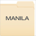 File Folders | Pendaflex 752 1/3-3 0.75 in. Expansion Letter Size Manila File Folders - Manila (100/Box) image number 2