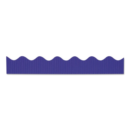 Back to School Sale | Pacon P0037206 2.25 in. x 50 ft. Bordette Decorative Border - Royal Blue (1-Roll) image number 0