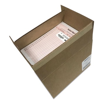 Tabbies 14530 8.5 in. x 11.63 in. 2-Part Carbon Patient Sign-In Label Forms - Salmon Sheets (125/Pack)