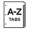 Dividers & Tabs | Avery 23081 11 in. x 9 in. 26-Tab Heavy-Duty Preprinted Plastic A to Z Tab Dividers - Yellow (1-Set) image number 3