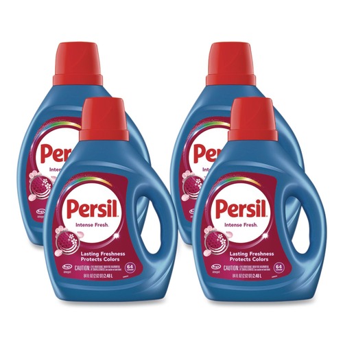 Cleaners & Chemicals | Persil 24200 05468 84 oz 64 Loads Liquid Laundry Detergent - Intense Fresh (4/Carton) image number 0