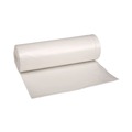 Trash & Waste Bins | Boardwalk H6639HWKGR1 33 in. x 39 in. 33 gal. 0.6 mil Perforated Roll Low-Density Waste Can Liners - White (150/Carton) image number 1