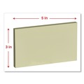 Sticky Notes & Post it | Universal UNV35692 3 in. x 5 in. Self-Stick Note Pads - Yellow (18/Pack) image number 2