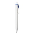 Pens | uni-ball 70363 uniONE 0.7 mm Retractable Gel Pen - Blue Ink/White/Blue Barrel/Medium (1-Dozen) image number 2
