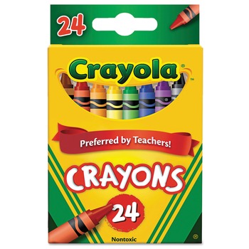 Crayola 523024 Classic Color Crayons (24/Box)