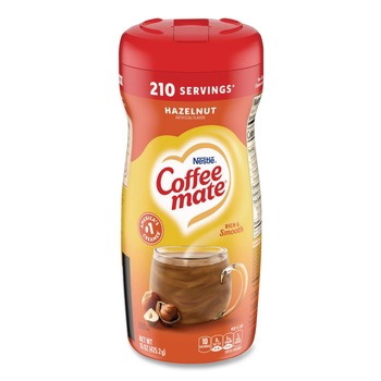 FOOD CONDIMENTS | Coffee-Mate 12036068 15 oz. Canister Creamer Powder - Hazelnut