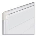 White Boards | MasterVision MA0594830 48 in. x 36 in. Ruled Magnetic Steel Dry Erase Planning Board - White Surface/Satin Aluminum Frame image number 3