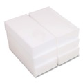 Sponges & Scrubbers | Boardwalk 96157-M-BWK 2.5 in. x 4.5 in. 1 in. Thick Eraser Pads - White (6/Carton) image number 2