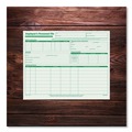 File Folders | TOPS 3287 Letter Size Straight Tabs Index Stock Employee's Record File Folder - Green (20/Pack) image number 2