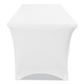 Linen and Table Accessories | Iceberg 16523 iGear 30 in. x 72 in. Polyester Fabric Table Cover - White image number 4
