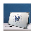 White Boards | Flipside 50000 18 in. x 12 in. Dual-Sided Desktop Dry Erase Board - White Surface, Satin Aluminum Frame image number 3