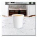Cups and Lids | SOLO 374W-2050 4 oz Single-Sided Poly Paper Hot Cups - White (1000/Carton) image number 7