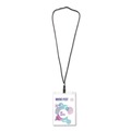 Avery | Avery 08521 4.25 in. x 6 in. Top Load Lanyard-Style Badge Holder with Laser/Inkjet Inserts - White (75/Pack) image number 1