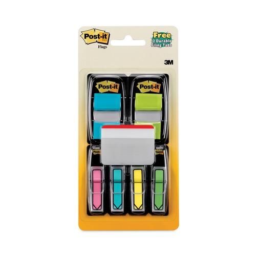 Page Flags | Post-it Flags 680-BBBGA4VA Page Flag Value Pack - Assorted (208/Pack) image number 0