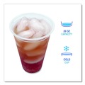 Cups and Lids | Boardwalk BWKTRANSCUP20CT 20 oz. Translucent Plastic Cold Cups - Clear (1000/Carton) image number 6