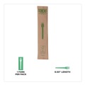 Cutlery | Eco-Products EP-S212-W General Purpose Fork Wood Cutlery - Natural (500/Carton) image number 5
