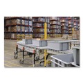 Boxes & Bins | Rubbermaid Commercial FG172200GRAY Palletote Box 1.6 cu ft 15.5-in x 19.5-in x 13-in Gray image number 3