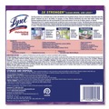 Hand Wipes | LYSOL Brand 19200-56264 Disinfecting Wipes, 1-Ply, 7 x 7.25, Lavender and Cotton Blossom, White, 80 Wipes/Canister, 6 Canisters/Carton image number 5